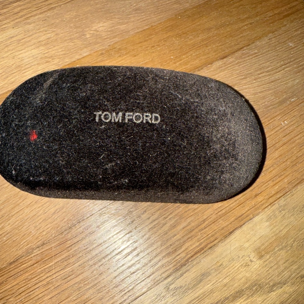 Tom Ford Velvet Black Eyewear Case